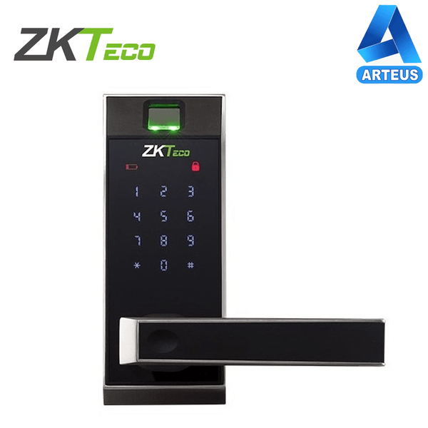 ZKTECO AL20DB-Z1, Cerradura inteligente bluetooth biométrico Smart con teclado táctil y verificación por huella y código. Apertura para lado derecho o izquierdo - ARTEUS