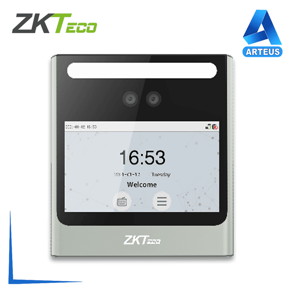 ZKTECO EFACE10/ID, Terminal de control de acceso y asistencia facial y tarjeta id | 500 usuarios - ARTEUS