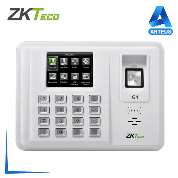 ZKTECO G1, Control de asistencia biométrica por huella y tarjeta - ARTEUS