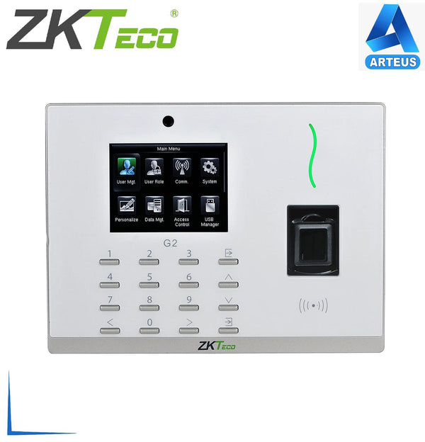 ZKTECO G2, Control de acceso y asistencia biométrica - ARTEUS