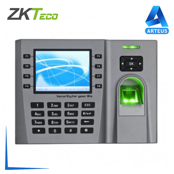 ZKTECO ICLOCK260/ID, Control de asistencia IP mediante huella y tarjeta id | 8000 usuarios - ARTEUS
