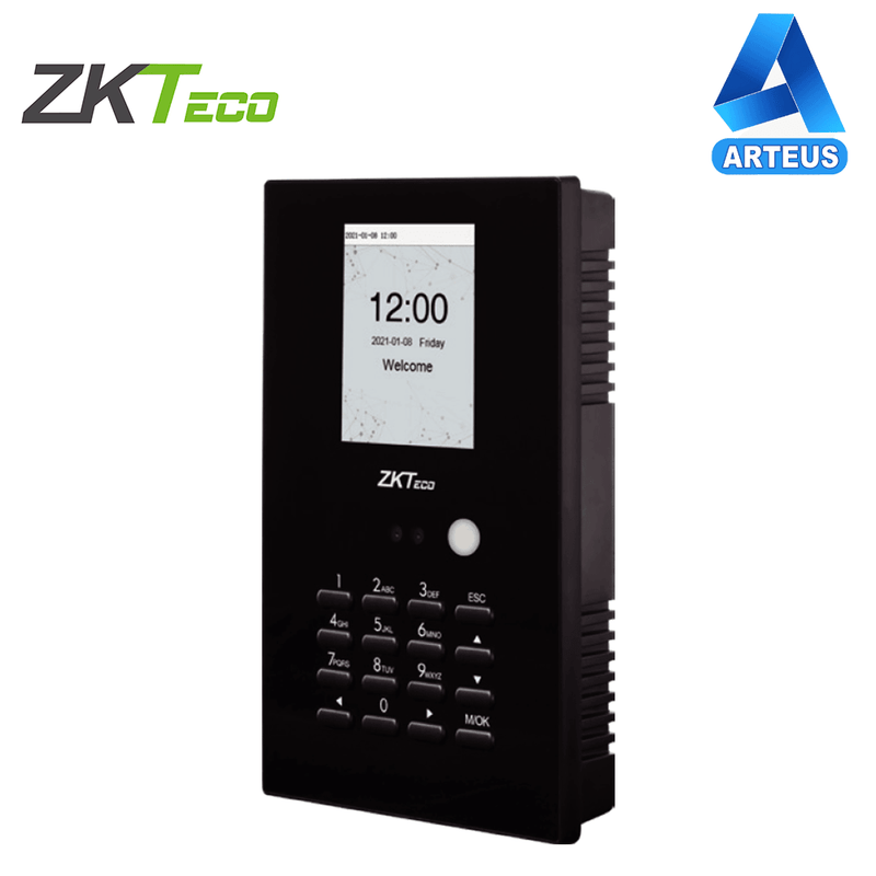 ZKTECO LFACE10, Reloj biométrico para control de asistencia de rostro hasta 100 usuarios. Conexión usb - ARTEUS