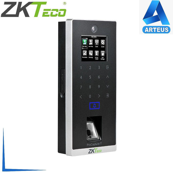 ZKTECO PROCAPTURE-T, Control de acceso biométrico de huella y tarjeta rfid silkid 6000 usuarios. Conexión tcp/ip, rs485zkteco procapture-t - ARTEUS