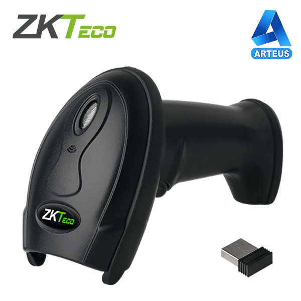 ZKTECO ZKB202, Lector escáner digital de códigos de barra pistola de mano con conexión USB. Inalámbrico. Lectura 2d. Accesorio para facturación electrónica pos - ARTEUS