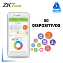 ZKTECO ZKBT-APP-P50, Biotime app herramienta de gestión de asistencia móvil zkbt-app-p20- 50 dispositivos - ARTEUS