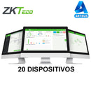 ZKTECO ZKBT-DEV-P20, Biotime 8.0 - software integral de gestión de tiempo y asistencia para 20 dispositivos. - ARTEUS