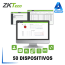 ZKTECO ZKBT-DEV-P50, Biotime 8.0 - software integral de gestión de tiempo y asistencia para 50 dispositivos. - ARTEUS